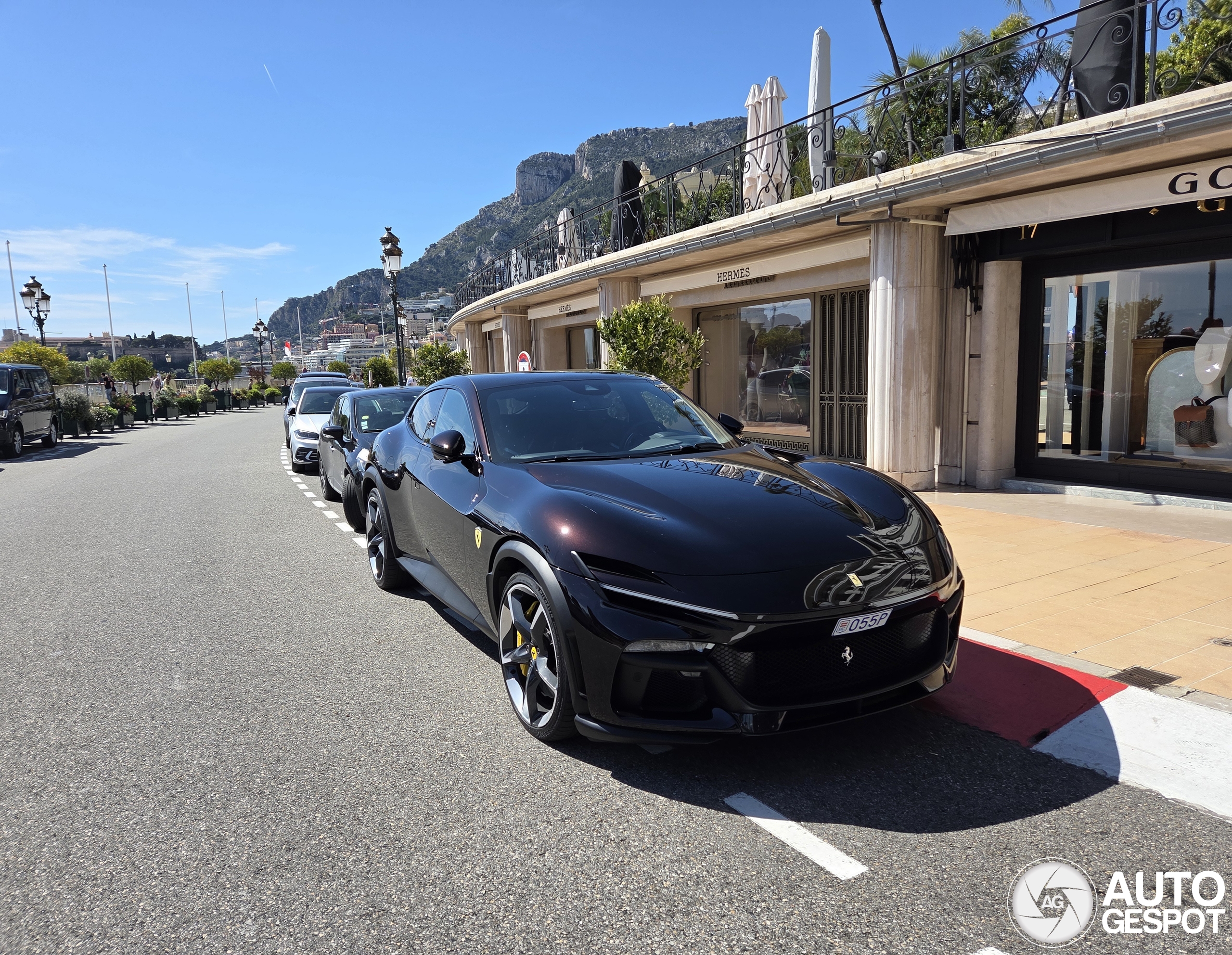 Carlos Sainz’s Ferrari Purosangue spotted in Monaco